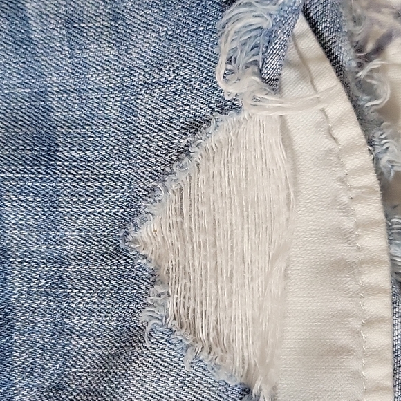 Abercrombie Kids Jean Shorts Distressed So Cute - Picture 5 of 11